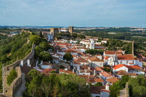 Old town, fortress, Obidos, Portugal