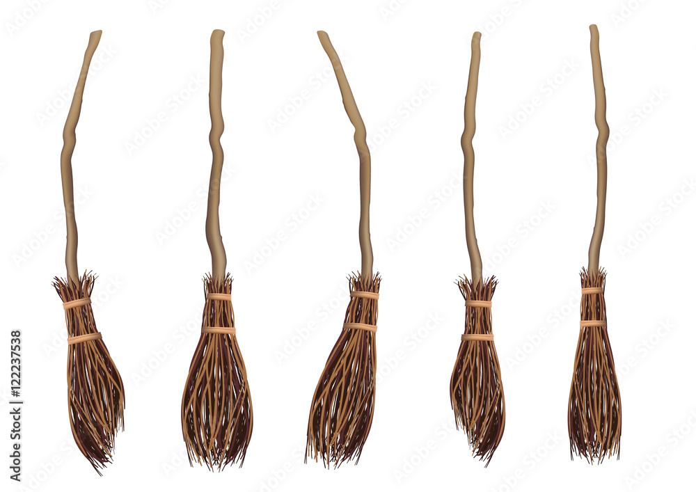 Naklejka premium Hexenbesen Kollektion