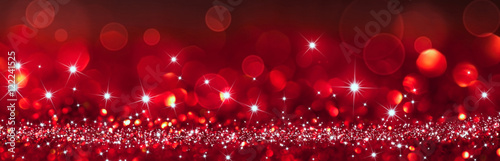 twinkled red background - christmas