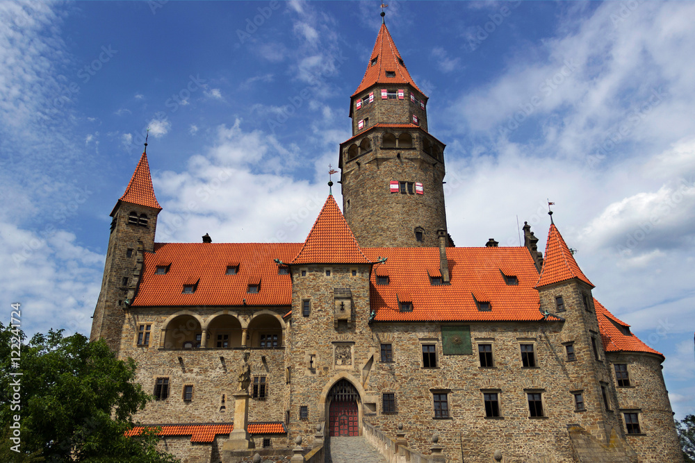 Castle Bouzov Czech republic