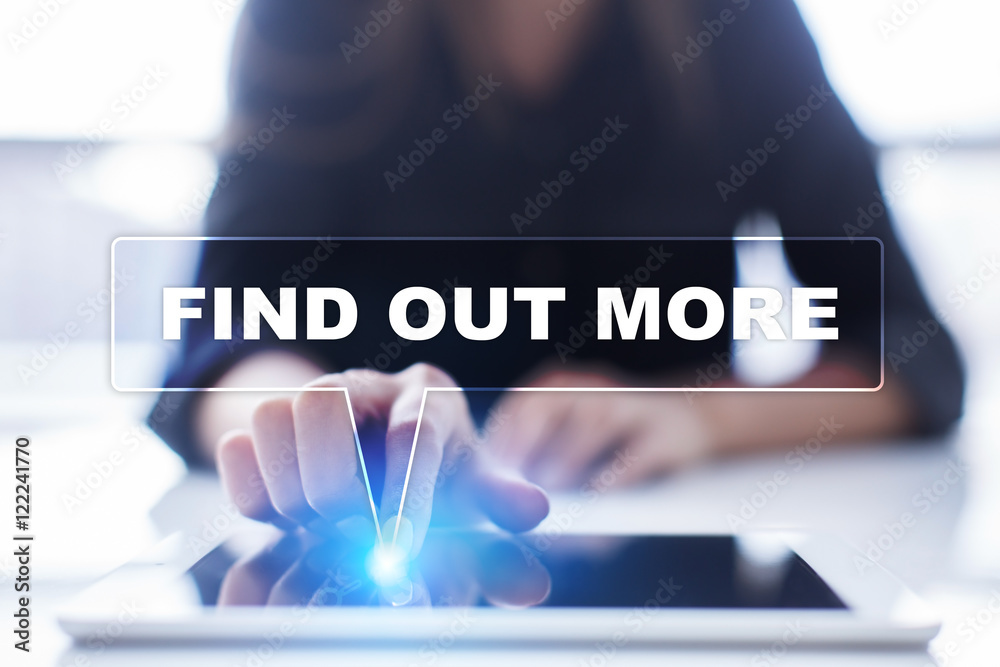 Woman is using tablet pc, pressing on virtual screen and selecting Woman is using tablet pc, pressing on virtual screen and selecting