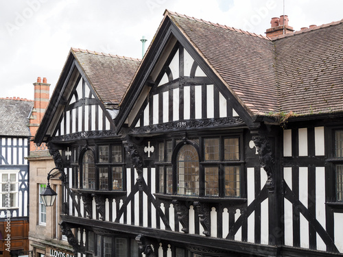 Old Tudor Buildings in Chester © philipbird123