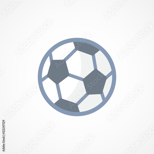 Football soccer ball icon sign