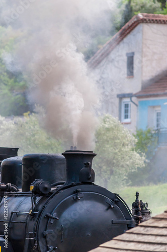 Train à vapeur, Anduze.