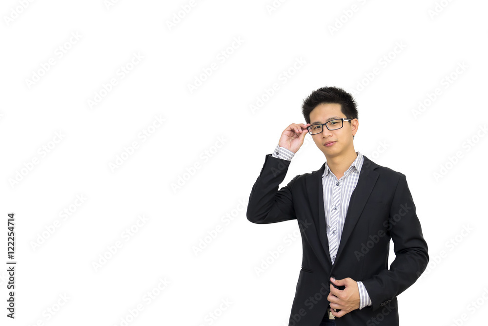 Portrait of a smart asian confident businessman Portrait of a smart asian confident businessman