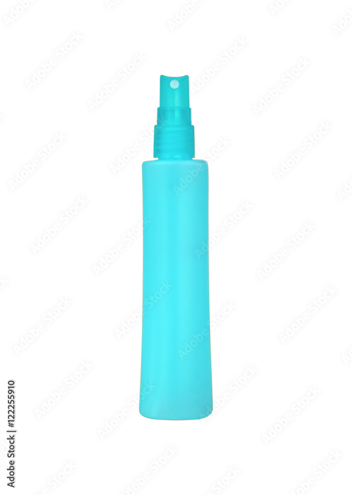 tubular bottle template on white background tubular bottle template on white background