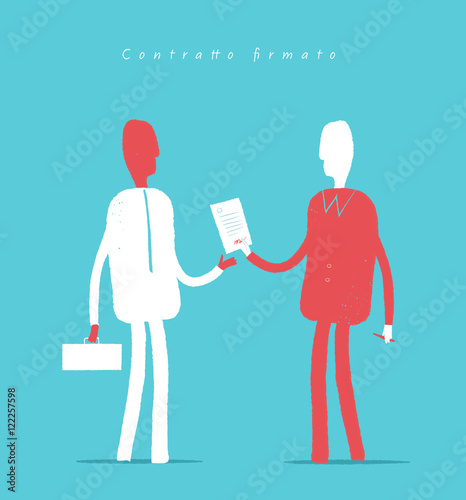 Firma del contratto
