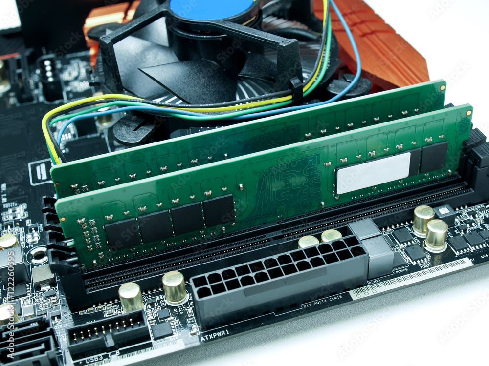 パソコンの基盤 Pc Motherboard Stock Photo Adobe Stock