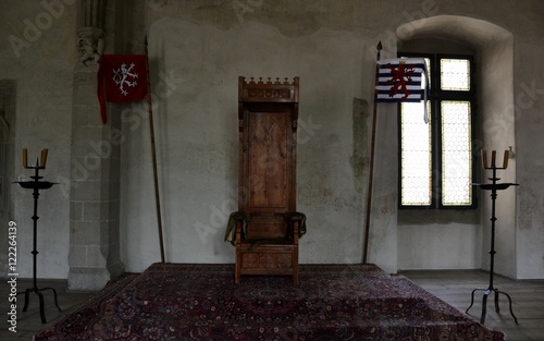 Architecture from Krivoklat castle with details