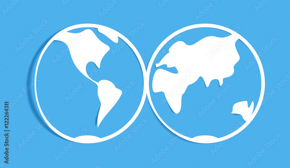 Paper earth Paper earth