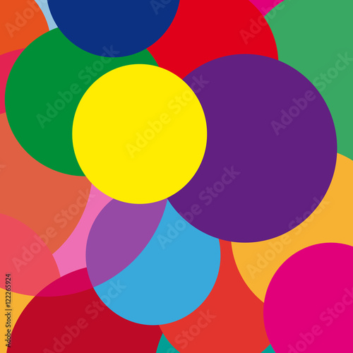 Abstract background, circles