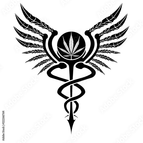 Vector caduceus 