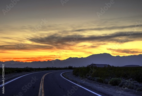 Mojave Desert Road