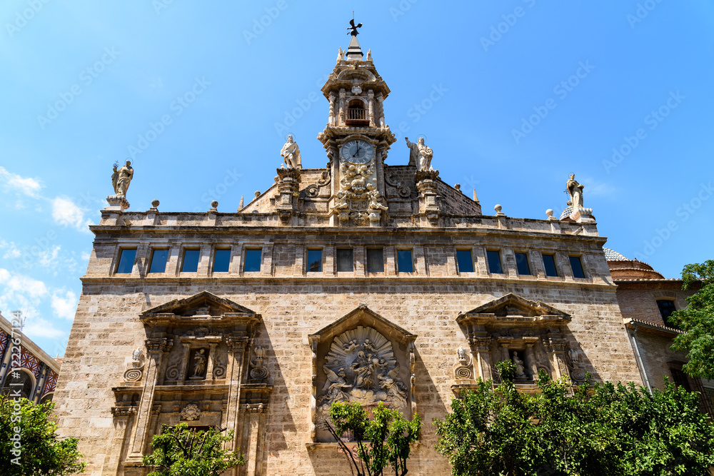 Church of San Juan del Mercado (Real Parroquia de los Santos Juanes) In Valencia