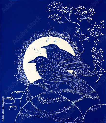 Photos_Linocuts by Margrete Heising photo