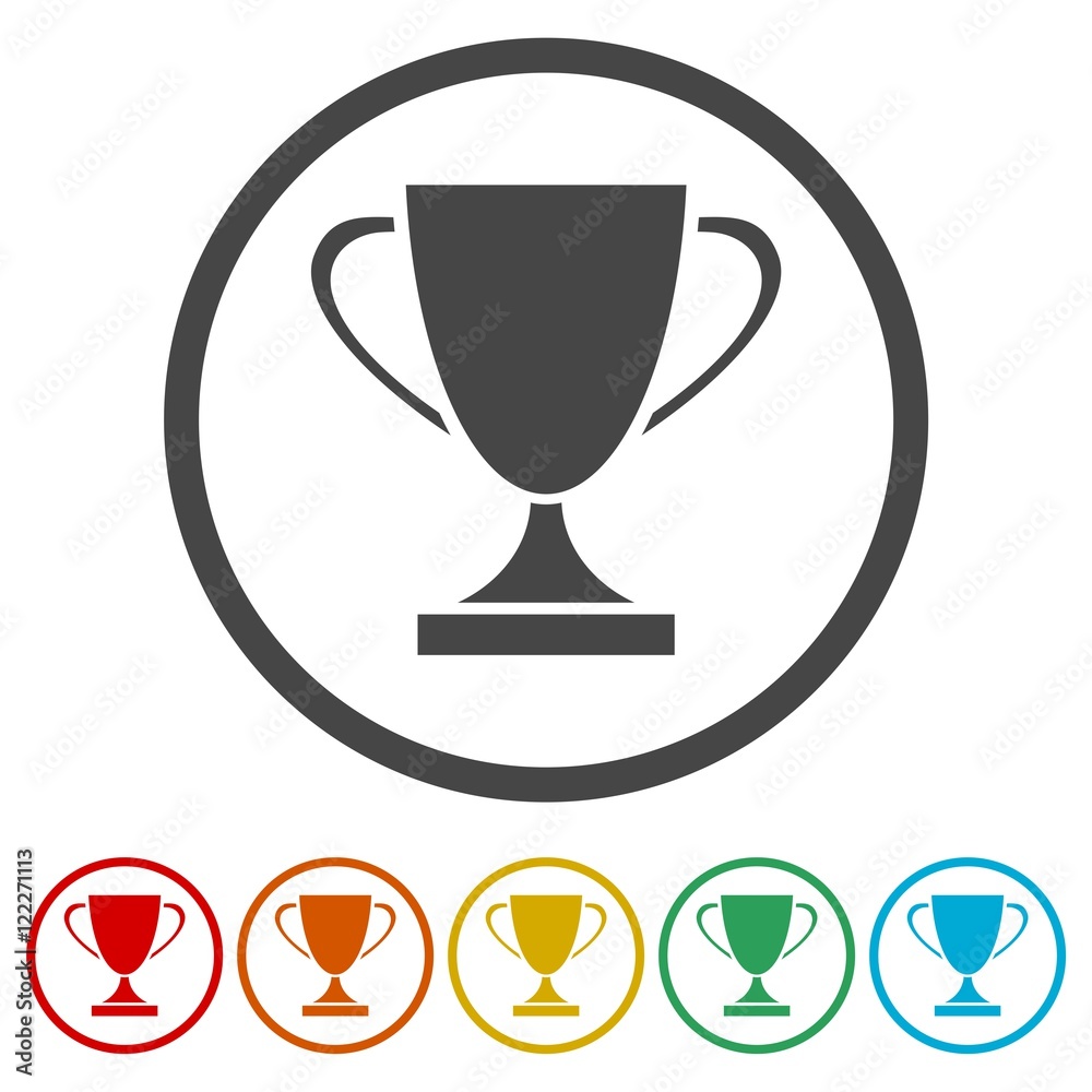 Winner cup sign icon. Awarding of winners symbol. Winner cup sign icon. Awarding of winners symbol.