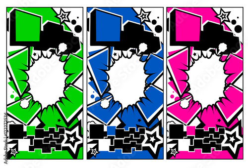 ポップ背景 Stock ベクター  Adobe Stock