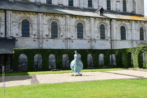  Saint Martin de Boscherville, France - june 22 2016 : Saint Geo photo