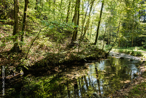 Beautiful landscape in Swabian Alb