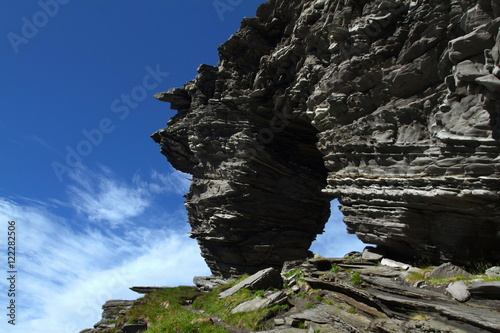 Kirkeporten, Nordkapp, North Cape Horn, Norway photo