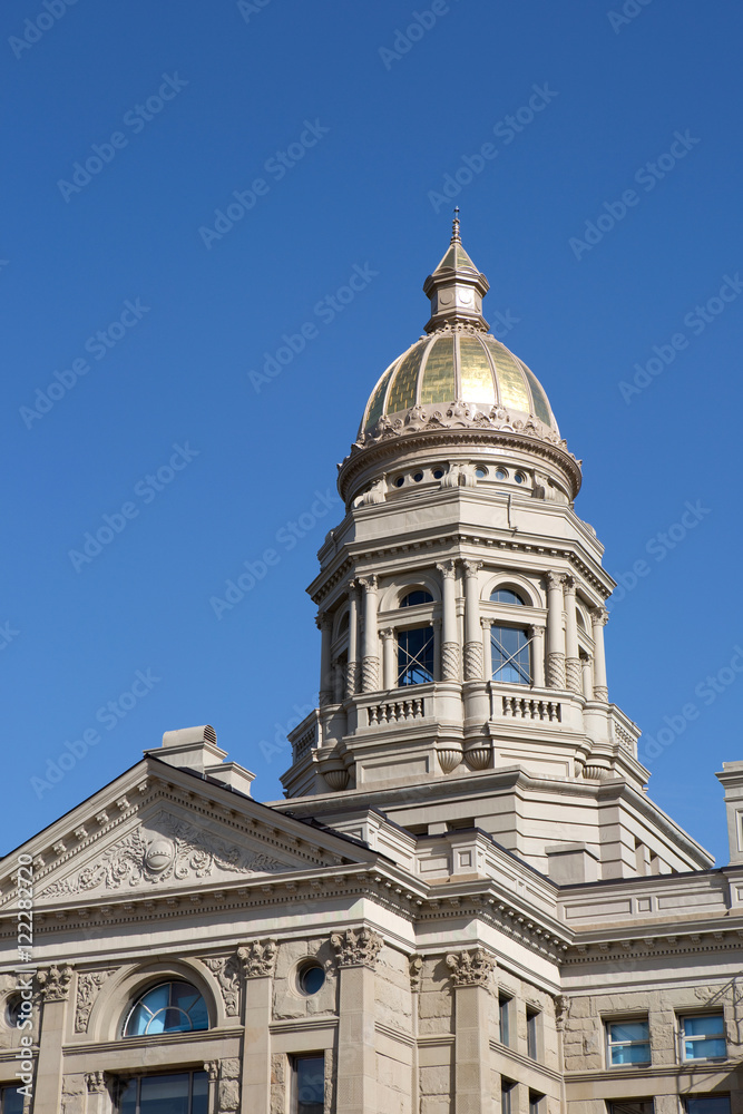 Wyoming State Capitol building is located in Cheyenne, WY, USA.