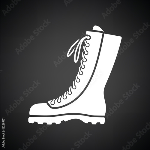 Hiking boot icon