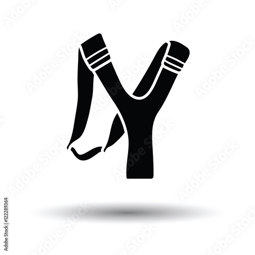 Hunting  slingshot  icon