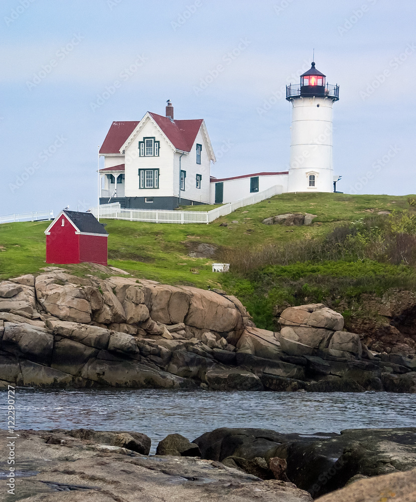 Maine's Nubble Light at Cape Neddick Maine's Nubble Light at Cape Neddick