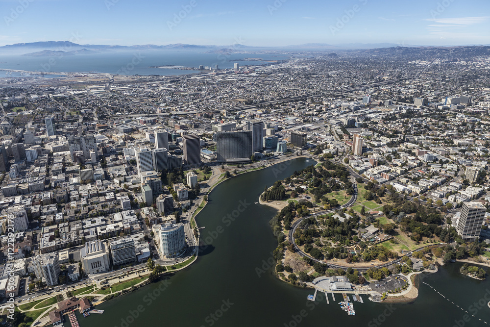 Obraz premium Oakland California Aerial View