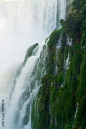 The powerfull of  Iguazu falls, Argentina