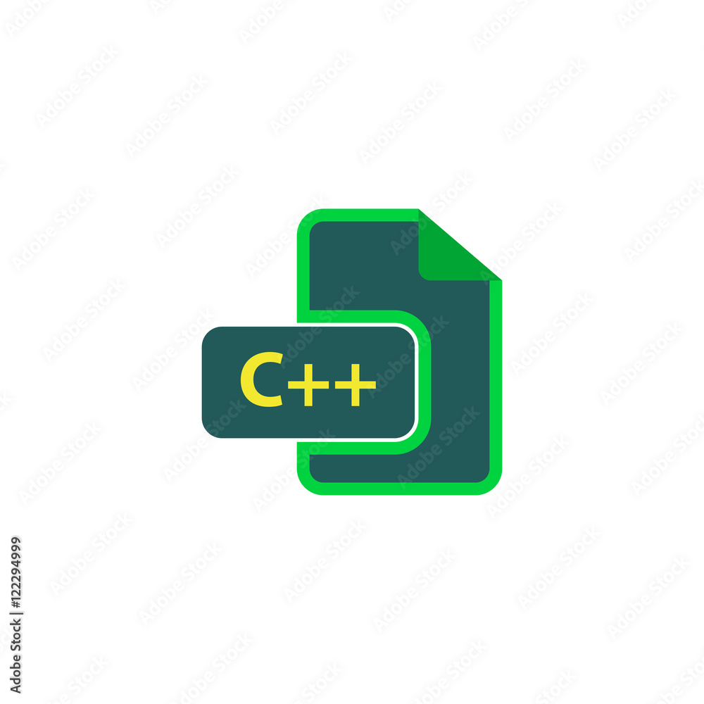 C++ Icon Vector Stock Vector | Adobe Stock