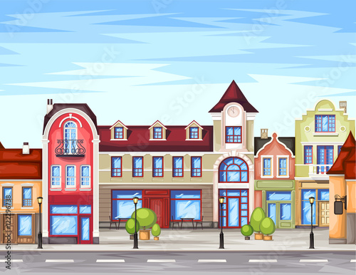 Small town street 