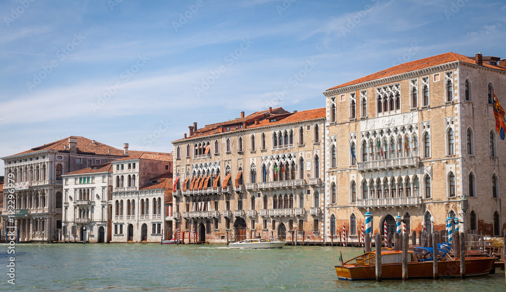 Iconic view of Venice Canal Grande