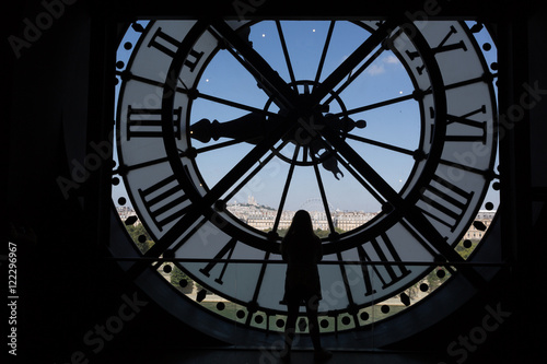 Clock at the Musee D'Orsay