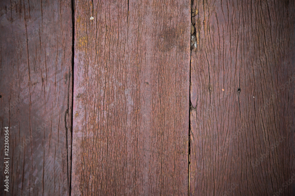 Naklejka premium Old wooden floor background.