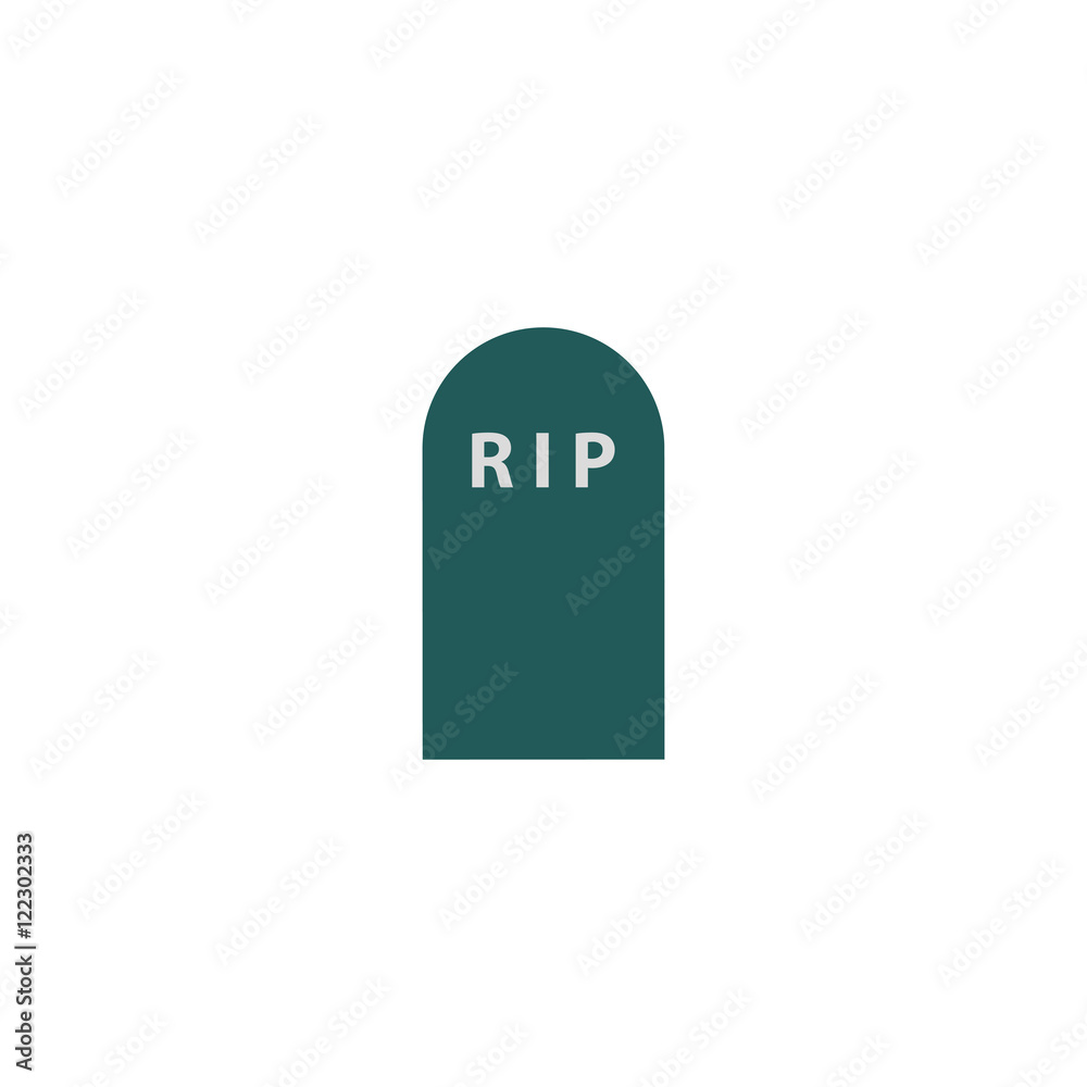 Cemetery Icon Vector