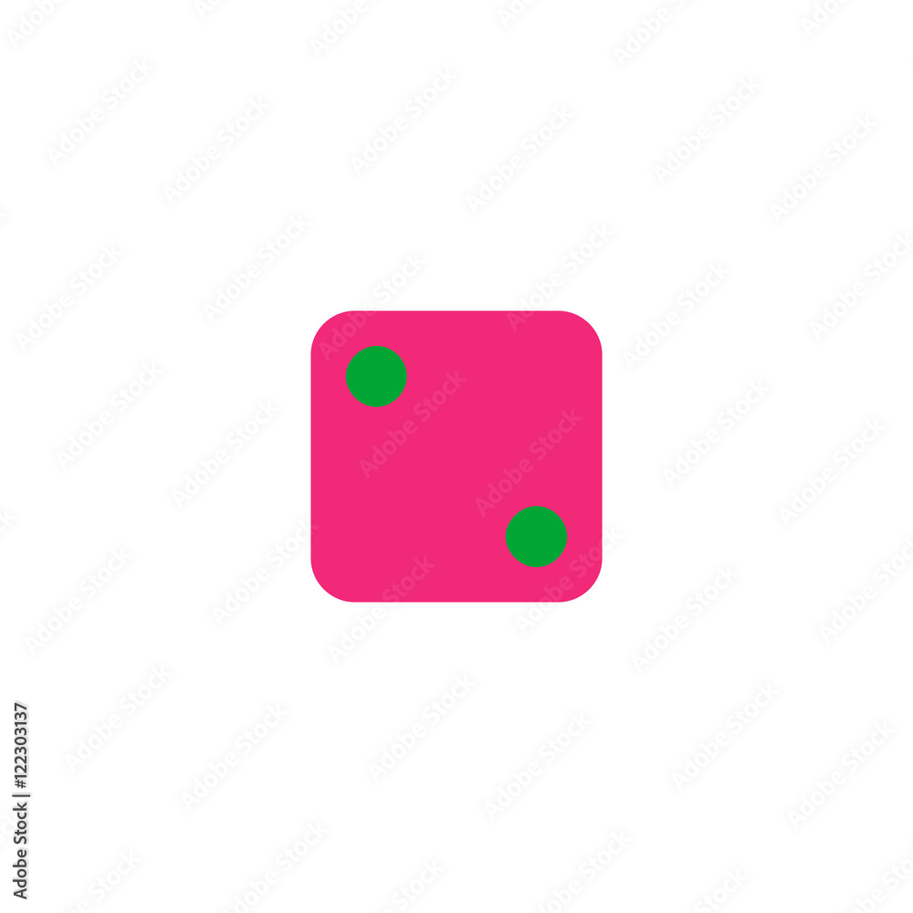 Dice Icon Vector Dice Icon Vector