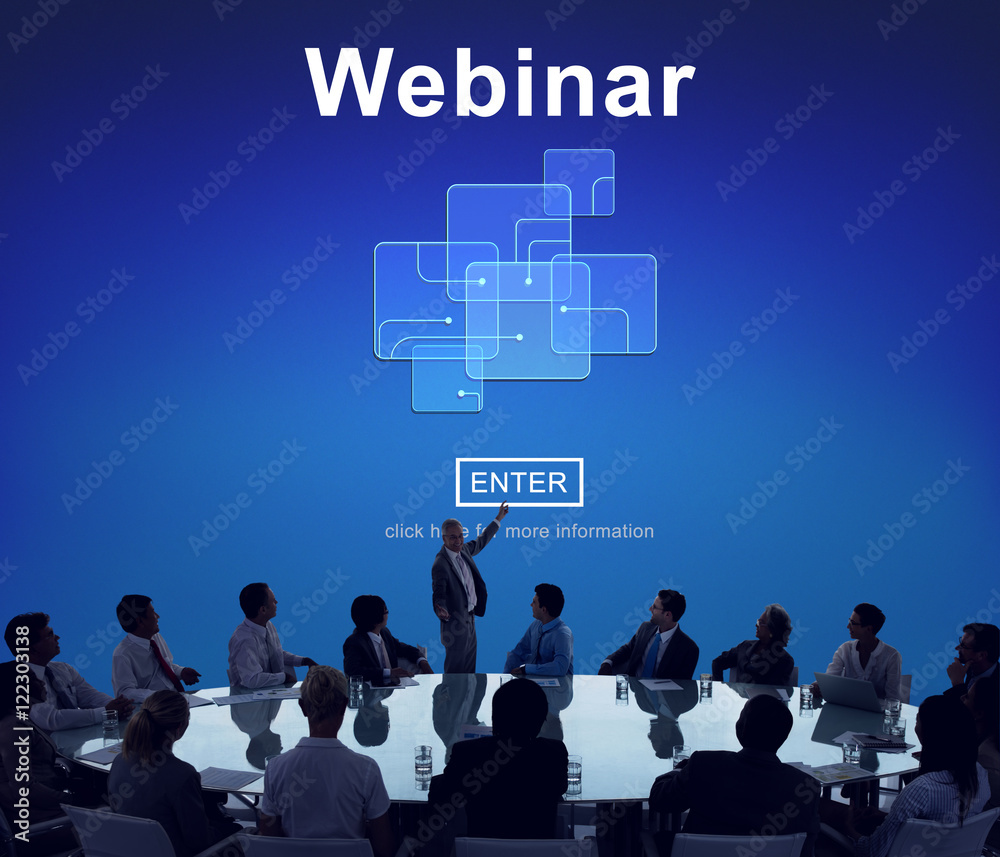 Webinar Online Internet Website Web Page Concept Webinar Online Internet Website Web Page Concept