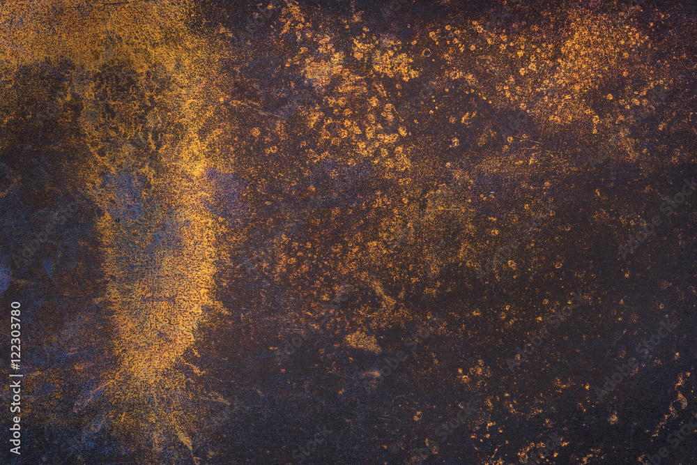 rusty metal plate texture