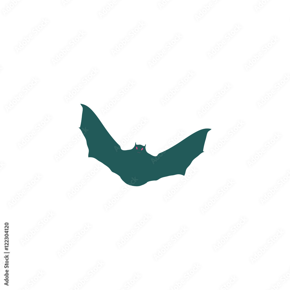 Fototapeta premium Bat Icon Vector