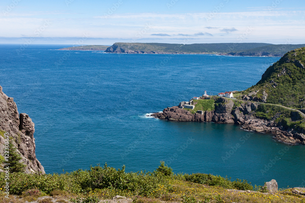 View of Fort Amherst and Cape Spear