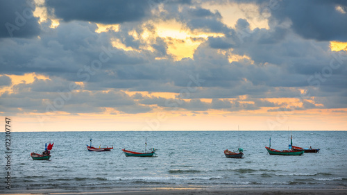 The fishing boat