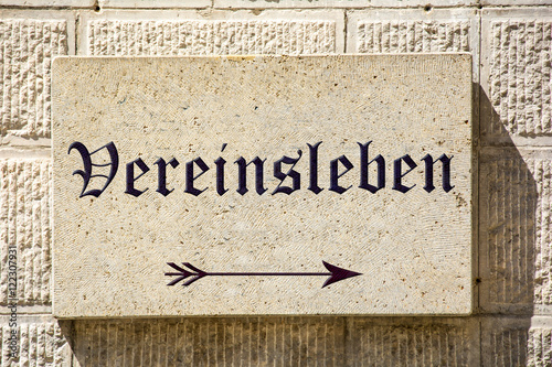 Schild 87b - Vereinsleben photo