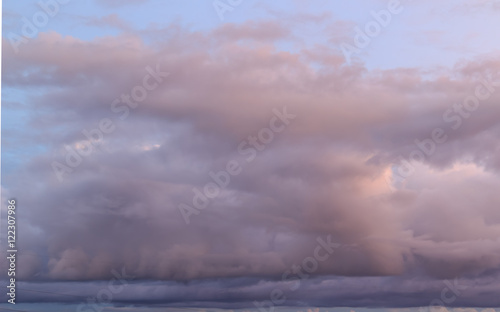 Wallpaper Mural Colored evening sky Torontodigital.ca