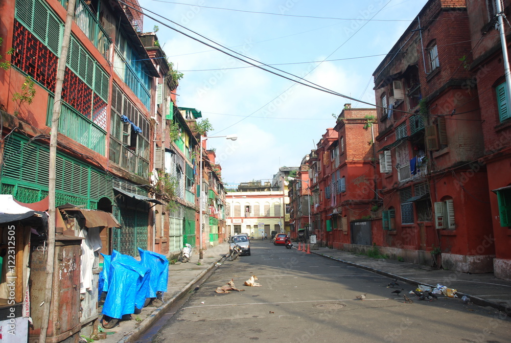 Fototapeta premium Quartiere di Calcutta