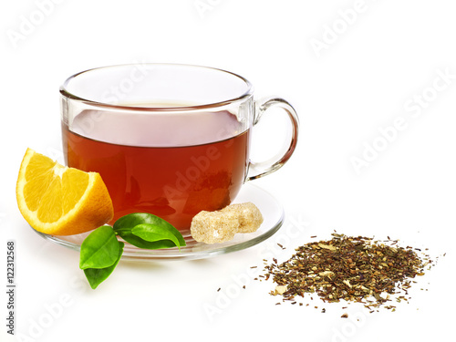 Tea with orange