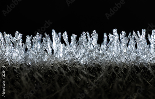 Konstfotografi frost line up