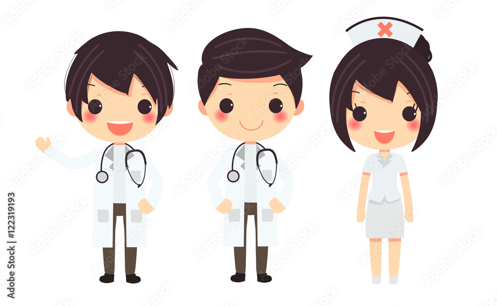set cute doctor nursestethoscope white uniform set cute doctor nursestethoscope white uniform