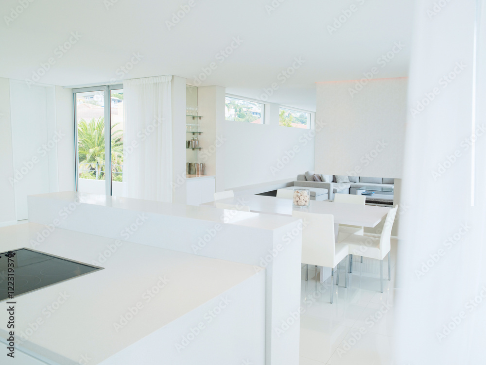 Fototapeta premium Modern dining room interior