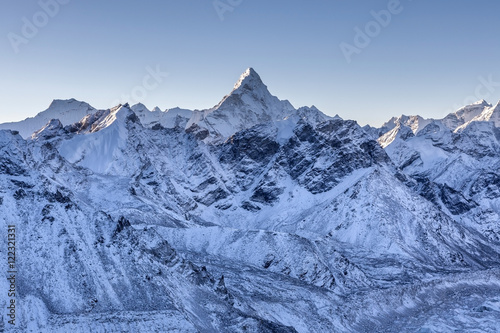 Billede på lærred Ama Dablam mountain landscape